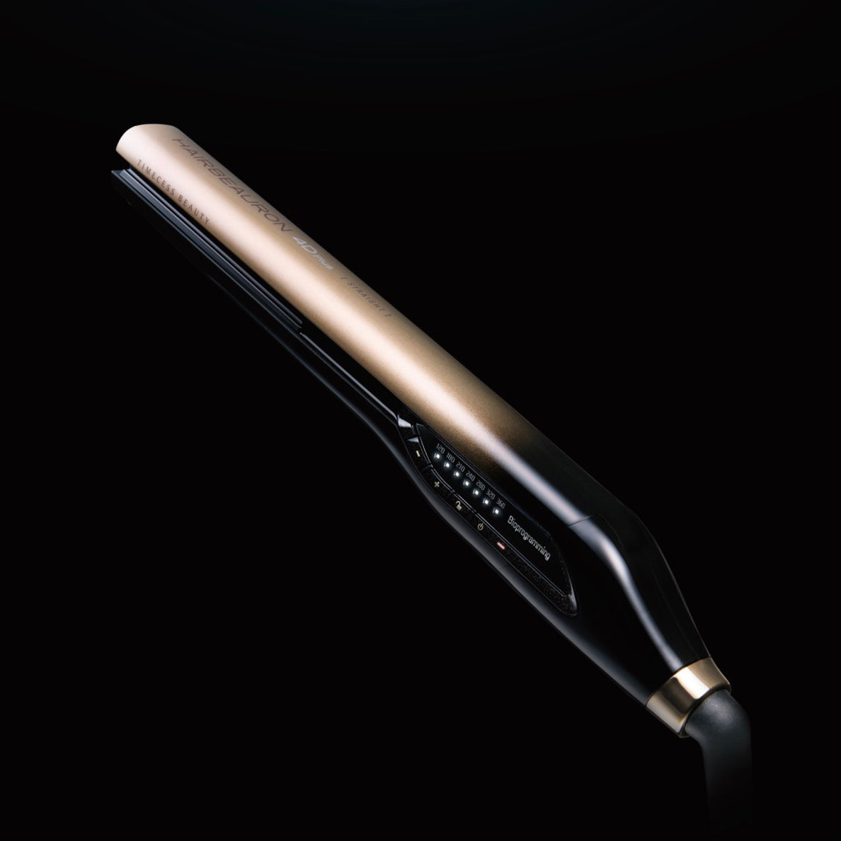 〈あー〉HAIRBEAURON 4D Plus STRAIGHT Bioprogramming HairBeauron 4D Plus Straight Iron 100-240V – WAFUU